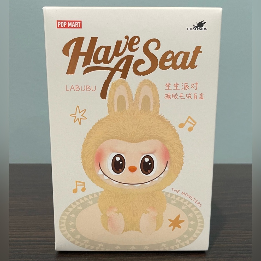 POP MART THE MONSTERS LABUBU Have a Seat Blind Box 100% authentic (BABA)